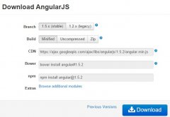 <b>AngularJS配置环境入门教程 石家庄掌上公交</b>