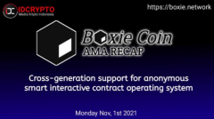 Boxie &amp;amp; ID Crypto 11月1日AMA记录